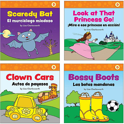 Scholastic First Little Readers Book Set Printed Book by Liza Charlesworth 8 Pages - Scholastic Teaching Resources Publication - June 1, 2020 - Book - Grade Preschool-2 - English, Spanish - 5 Copies of 20 Titles/Box (1338668064)
