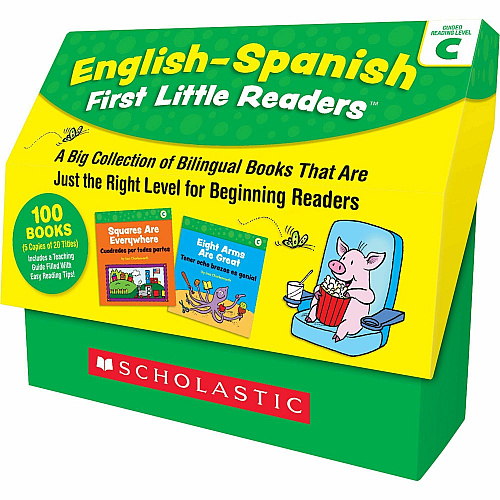Scholastic First Little Readers Book Set Printed Book by Liza Charlesworth 8 Pages - Scholastic Teaching Resources Publication - June 1, 2020 - Book - Grade Preschool-2 - English, Spanish - 5 Copies of 20 Titles/Box (1338668056)
