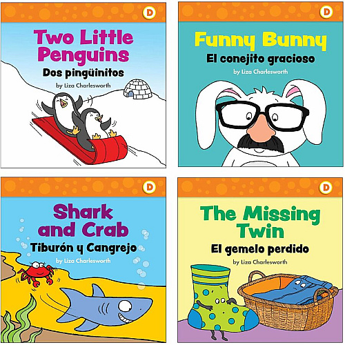 Scholastic First Little Readers Book Set Printed Book by Liza Charlesworth 8 Pages - Scholastic Teaching Resources Publication - July 1, 2020 - Book - Grade Preschool-2 - English, Spanish - 25/Box (1338662104)