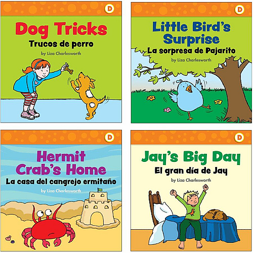 Scholastic First Little Readers Book Set Printed Book by Liza Charlesworth 8 Pages - Scholastic Teaching Resources Publication - July 1, 2020 - Book - Grade Preschool-2 - English, Spanish - 25/Box (1338662104)