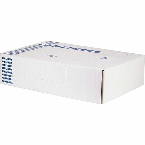 Heritage Linear Low Density Can Liners 10 gal Capacity - 24" Width x 1.50 mil (38 Micron) Thickness - Low Density - Clear - Linear Low-Density Polyethylene (LLDPE) - Garbage Can/ - 250 / Carton (H4824ACX02)