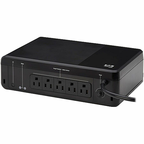 Eaton Tripp Lite Series 600VA 300W 120V Standby UPS - 4 NEMA 5-15R Outlets (Surge + Battery Backup), 5-15P Plug, Desktop Desktop/Surface/Wall Mountable - 8 Hour Recharge - 1.50 Minute Stand-by - 120 V AC Input - 120 V AC Output - Single Phase - P (BC600R)