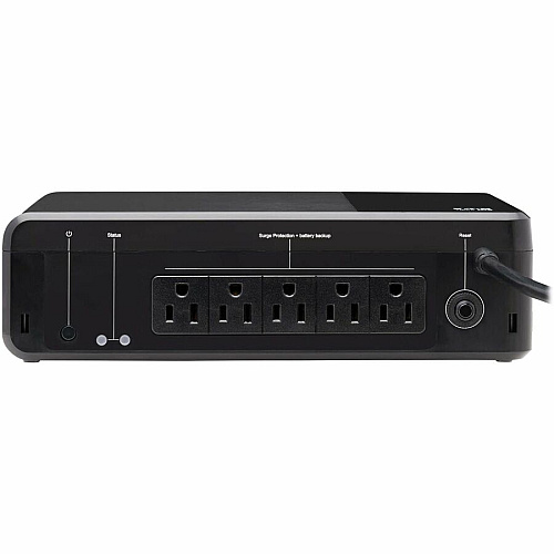 Eaton Tripp Lite Series 600VA 300W 120V Standby UPS - 4 NEMA 5-15R Outlets (Surge + Battery Backup), 5-15P Plug, Desktop Desktop/Surface/Wall Mountable - 8 Hour Recharge - 1.50 Minute Stand-by - 120 V AC Input - 120 V AC Output - Single Phase - P (BC600R)