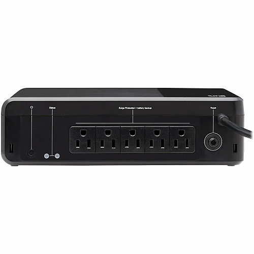 Eaton Tripp Lite Series 600VA 300W 120V Standby UPS - 4 NEMA 5-15R Outlets (Surge + Battery Backup), 5-15P Plug, Desktop Desktop/Surface/Wall Mountable - 8 Hour Recharge - 1.50 Minute Stand-by - 120 V AC Input - 120 V AC Output - Single Phase - P (BC600R)