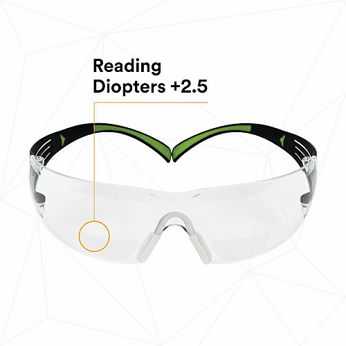 3M SecureFit Protective Eyewear Recommended for: Workplace, Assembly, Cleaning, Demolition, Drilling, Electrical, Facility Maintenance, Grinding, Machine Operation, Metal Machining, Masonry, ... - Fog, UVA, UVB, UVC, Ultraviolet Protection - Pol (SF425AF)