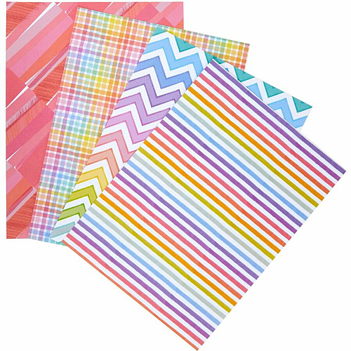 Crayola Pastel Cardstock Greeting Card, Gift, Cardmaking, Decoration - 25 Piece(s) - Patterns - Pastel - 25 / Pack (990053)