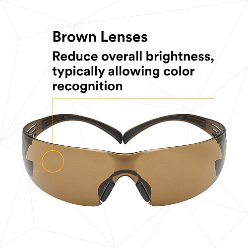 3M SecureFit Protective Eyewear Recommended for: Eye, Indoor/Outdoor - Fog, UVA, UVB, UVC Protection - Polycarbonate - Black - Anti-fog, Comfortable, Soft, Nose Bridge, Impact Resistant, Adjustable Temple - 20 / Carton (SF405SGAFBCT)