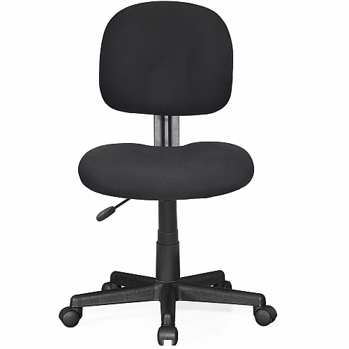 NuSparc Multi-Task Chair Fabric Back Material - 5-star Base - Black - 1 Each (CH300FNBK)