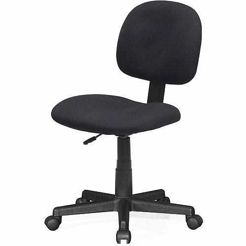 NuSparc Multi-Task Chair Fabric Back Material - 5-star Base - Black - 1 Each (CH300FNBK)
