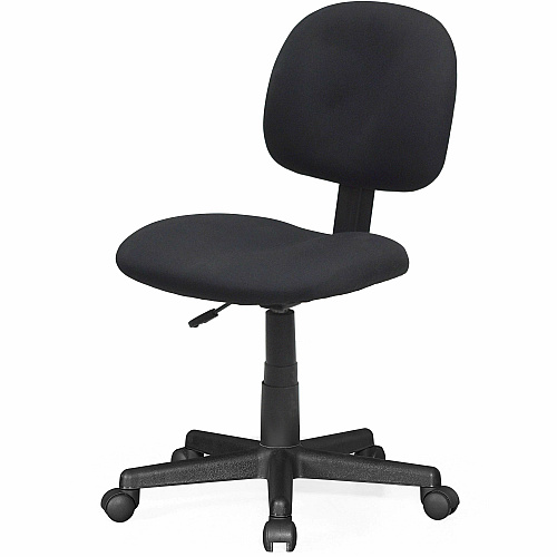 NuSparc Multi-Task Chair Fabric Back Material - 5-star Base - Black - 1 Each (CH300FNBK)