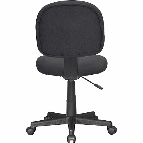 NuSparc Multi-Task Chair Fabric Back Material - 5-star Base - Black - 1 Each (CH300FNBK)