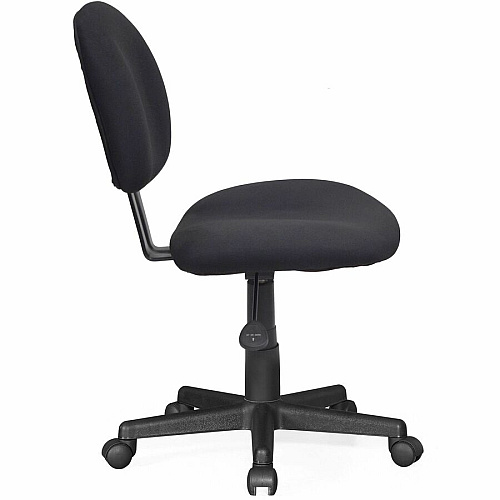 NuSparc Multi-Task Chair Fabric Back Material - 5-star Base - Black - 1 Each (CH300FNBK)