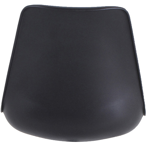 NuSparc Padded Seat Poly Task Chair Poly Seat Material - High Back - 5-star Base - Black - Polyvinyl Chloride (PVC), Plastic, Polyurethane - 1 Each (CH303CNBK)