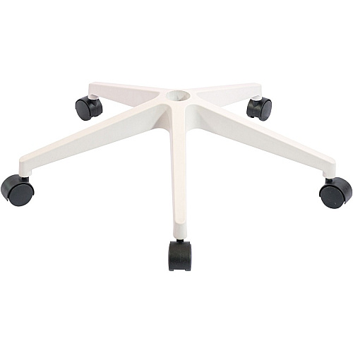 NuSparc Mid-Back Task Chair Fabric Back Material - Mid Back - 5-star Base - Gray - Armrest - 1 Each (CH201MAGY)