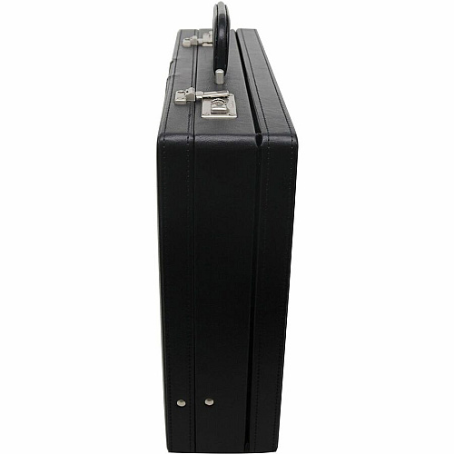NuSparc Carrying Case (Attach&eacute;) Document, Paper, Business Card, Pen - Black Vinyl Body - 12.5" Height x 17.5" Width x 4" Depth - 1 Each (BC100ZZBK)