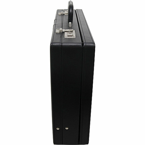 NuSparc Carrying Case (Attach&eacute;) Document, Paper, Business Card, Pen - Black Vinyl Body - 12.5" Height x 17.5" Width x 4" Depth - 1 Each (BC100ZZBK)