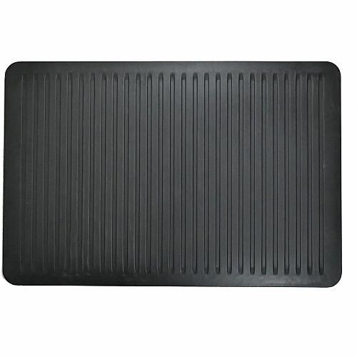 Lorell Workstation Mat Workstation - 36" Length x 24" Width - Polyurethane Foam - Black - 1 Each (LLR99527)