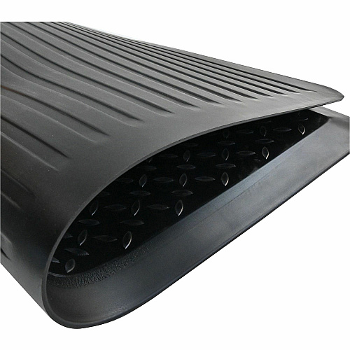 Lorell Workstation Mat Workstation - 36" Length x 24" Width - Polyurethane Foam - Black - 1 Each (LLR99527)