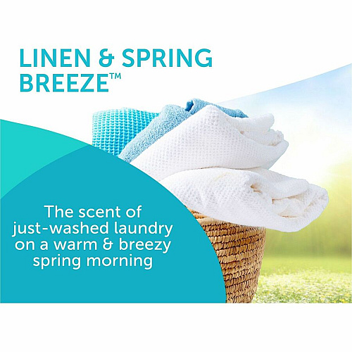 Bright Air Super Odor Eliminator Air Freshener 14 fl oz (0.4 quart) - Linen & Spring Breeze - 90 Day - Cruelty-free, Phthalate-free, Triclosan-free, BHT Free - 6 / Carton (901046CT)