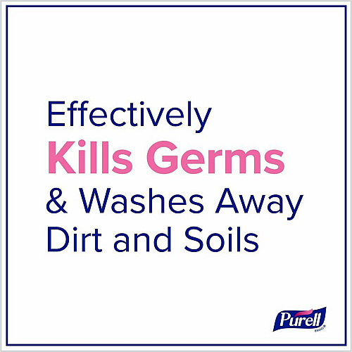 PURELL&reg; ES10 Antimicrobial Foaming Hand Soap 1.27 quart - Touchless Dispenser - Kill Germs, Dirt Remover, Soil Remover - Hand - Moisturizing - Clear - Dye-free, Phthalate-free, Paraben-free, Triclosan-free, Bio-based, Scented - 2 / Carton (838202)