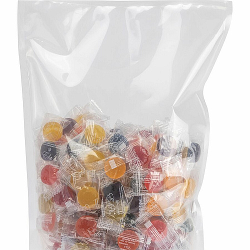 Penny Candy Sugar-Free Hard Candies Blueberry, Cherry, Lemon, Lemon Lime, Green Apple, Orange, Peach, Raspberry, Strawberry, Watermelon - Individually Wrapped - 2 lb - 1 Bag (018)