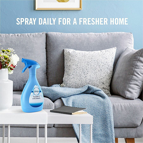 Febreze Fabric Refresher For Household, Fabric, Home, Clothing, Upholstery, Carpet, Window - Spray - 23.6 fl oz (0.7 quart) - Scent-free, Unscented, Dye-free, Phthalate-free, Formaldehyde-free, Non-flammable - White - 1 Bottle (08908)