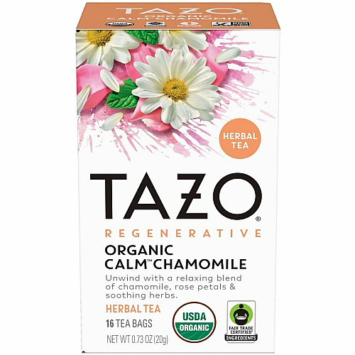 Tazo Regenerative Organic Calm Chamomile 16 / Box (00354)