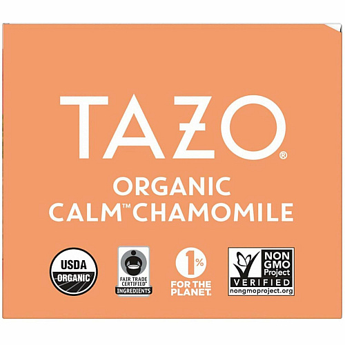Tazo Regenerative Organic Calm Chamomile 16 / Box (00354)