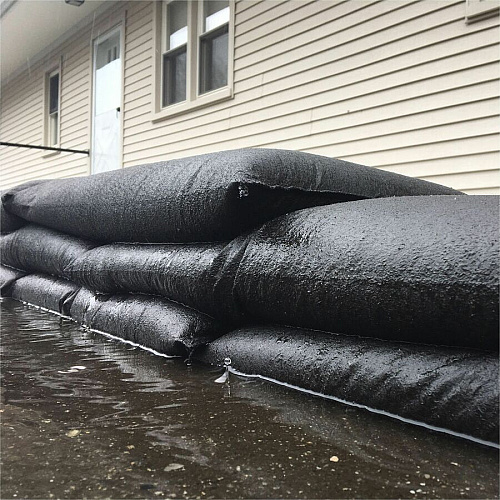 Quick Dam Flood Bags x 12" Width x 24" Depth - Black - 20 / Carton (QD122420)