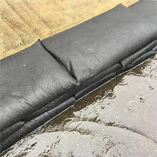 Quick Dam Flood Bags x 12" Width x 24" Depth - Black - 20 / Carton (QD122420)