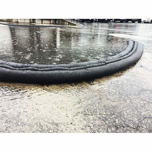 Quick Dam Flood Barriers 3.5" Height - Black - 16 / Carton (QD6516)