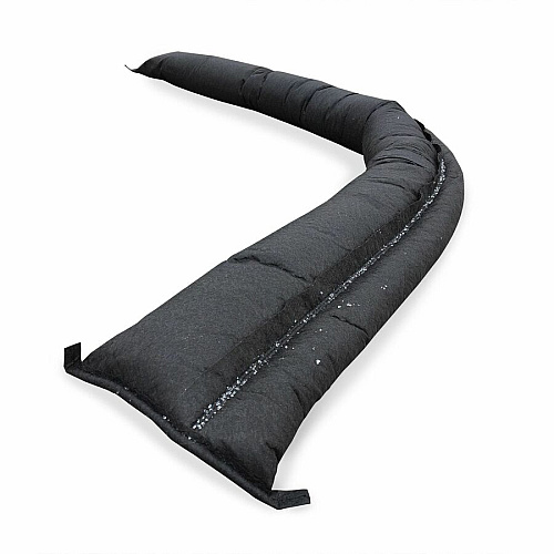 Quick Dam Flood Barriers 3.5" Height - Black - 16 / Carton (QD6516)