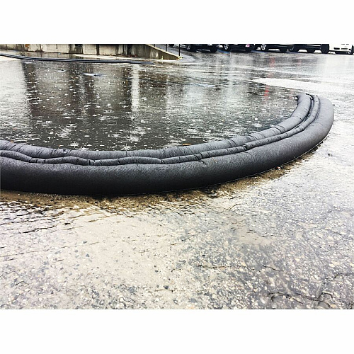 Quick Dam Flood Barriers 3.5" Height - Black - 8 / Carton (QD6108)