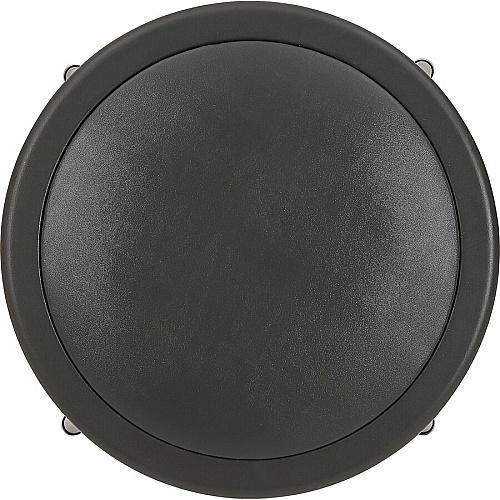 Lorell Metal Shop Stool Vinyl Seat Material - Light Gray - Metal - 1 Each (LLR83083)