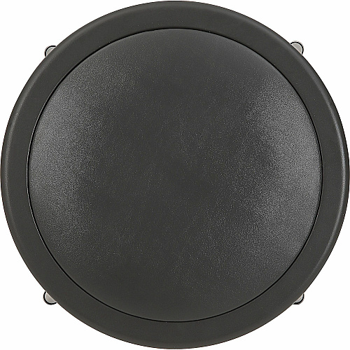 Lorell Metal Shop Stool Vinyl Seat Material - Light Gray - Metal - 1 Each (LLR83083)
