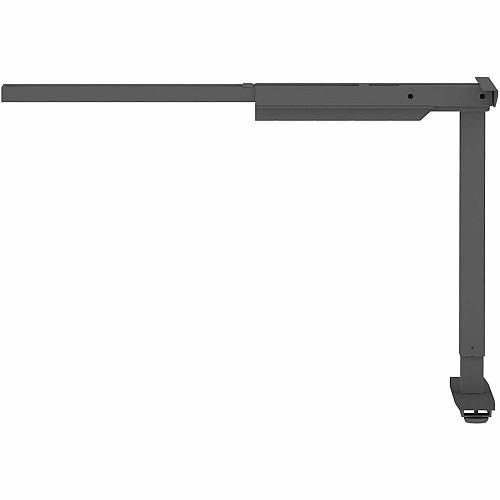 Lorell Sit-Stand 3rd-Leg Base Black Base - 275 lb Capacity - Height Adjustable - 45" Height x 51.60" Width x 26.40" Depth - Assembly Required - 1 Each (LLR25930)