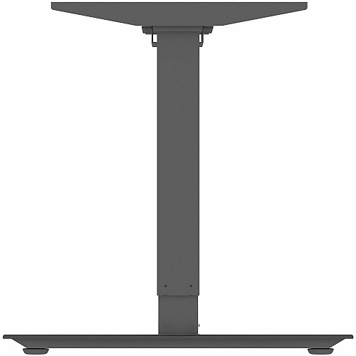 Lorell Sit-Stand 3rd-Leg Base Black Base - 275 lb Capacity - Height Adjustable - 45" Height x 51.60" Width x 26.40" Depth - Assembly Required - 1 Each (LLR25930)
