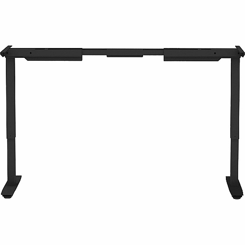 Lorell Sit-to-Stand Two-Tier Base Black Two-tier Base - 275 lb Capacity - Height Adjustable - 45.10" Height - Assembly Required - 1 Each (LLR25970)