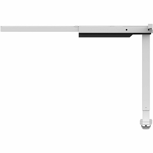 Lorell Sit-Stand 3rd-Leg Base Silver Base - 275 lb Capacity - Height Adjustable - 45" Height x 51.60" Width x 26.40" Depth - Assembly Required - 1 Each (LLR25931)