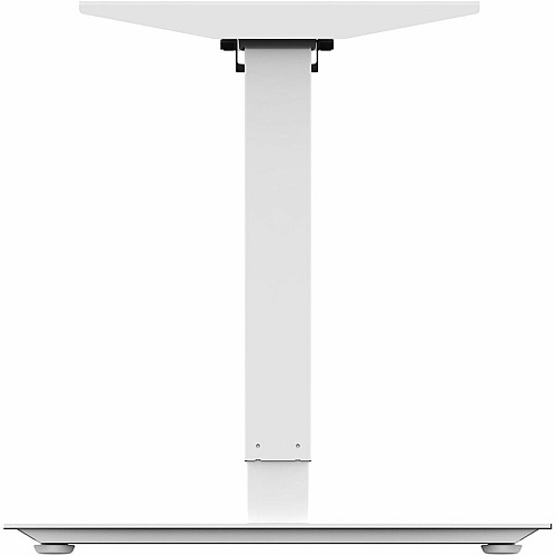 Lorell Sit-Stand 3rd-Leg Base Silver Base - 275 lb Capacity - Height Adjustable - 45" Height x 51.60" Width x 26.40" Depth - Assembly Required - 1 Each (LLR25931)