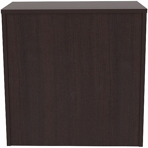 Lorell Essentials 2-shelf Stack-on Bookcase 36" Height x 36" Width x 15" Depth - 2 Shelve(s) - Material: Laminate, Metal - Finish: Espresso - Stackable, Cam Lock - For Book, Binder, Display (LLR69629)