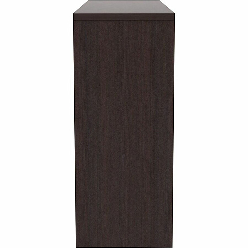 Lorell Essentials 2-shelf Stack-on Bookcase 36" Height x 36" Width x 15" Depth - 2 Shelve(s) - Material: Laminate, Metal - Finish: Espresso - Stackable, Cam Lock - For Book, Binder, Display (LLR69629)