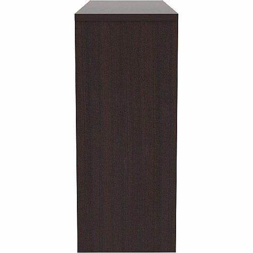 Lorell Essentials 2-shelf Stack-on Bookcase 36" Height x 36" Width x 15" Depth - 2 Shelve(s) - Material: Laminate, Metal - Finish: Espresso - Stackable, Cam Lock - For Book, Binder, Display (LLR69629)