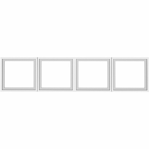 Lorell Wall-Mount Hutch Frosted Glass Door Finish: Frost - For Hutch (LLR59713)