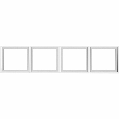 Lorell Wall-Mount Hutch Frosted Glass Door Finish: Frost - For Hutch (LLR59713)