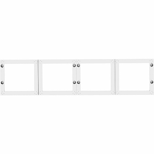 Lorell Wall-Mount Hutch Frosted Glass Door Finish: Frost - For Hutch (LLR59713)