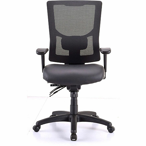 Lorell Conjure High-Back Office Chair Vinyl, Foam, Polyurethane Seat Material - High Back - Black - Armrest - 1 Each (LLR62040)