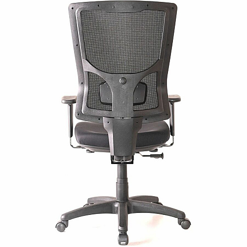 Lorell Conjure High-Back Swivel/Tilt Office Chair Fabric, Polyurethane, Molded Foam Seat Material - High Back - Black - Armrest - 1 Each (LLR62018)