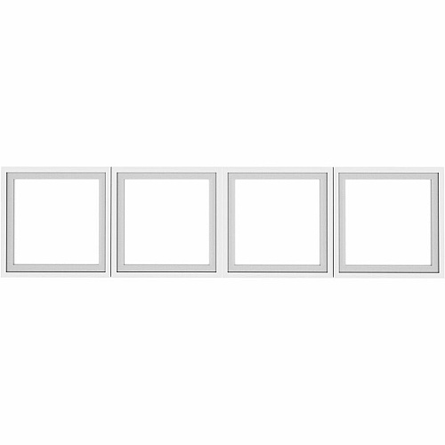 Lorell Wall-Mount Hutch Frosted Glass Door Finish: Frost - For Hutch (LLR59712)