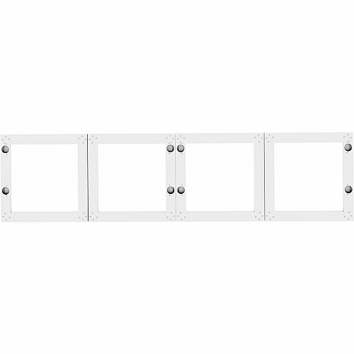 Lorell Wall-Mount Hutch Frosted Glass Door Finish: Frost - For Hutch (LLR59712)